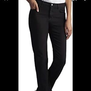 Lee Relaxed Straight Leg Black Jeans